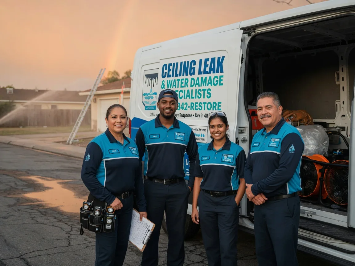 Ceiling Leak Cleanup company in Boulder Creek, CA